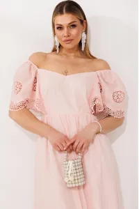 Платье Мода-Юрс 26-2980 пудра