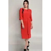 Платье Faufilure  Outlet 670С красный