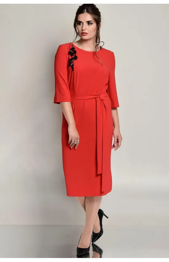 Платье Faufilure  Outlet 670С красный