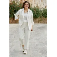 Брюки Vittoria Queen 27923бр сливочный