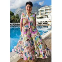 Платье Vittoria Queen 25013 мультиколор