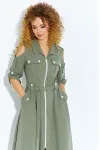 Платье Euromoda 410 хаки