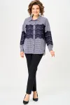 Блузка Svetlana Style 5032 синий+узор Блузка Svetlana Style 5032 синий+узор