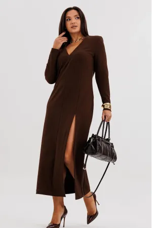 Платье Fantazia Mod 5292 шоколадный
