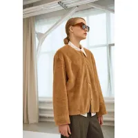 Пальто Lokka 1724 бежевый