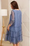 Платье Anastasia 1110 голубой Платье Anastasia 1110 голубой