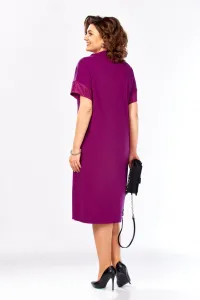 Платье Ольга Стиль С1005 фуксия
