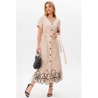 Платье Faufilure C1767 Бежевый