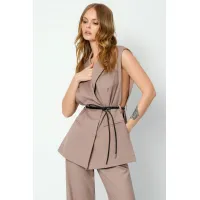 Жилет Pirs 5845 серо-бежевый Жилет Pirs 5845 серо-бежевый