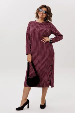 Платье Anelli 1755 рябиновая волна