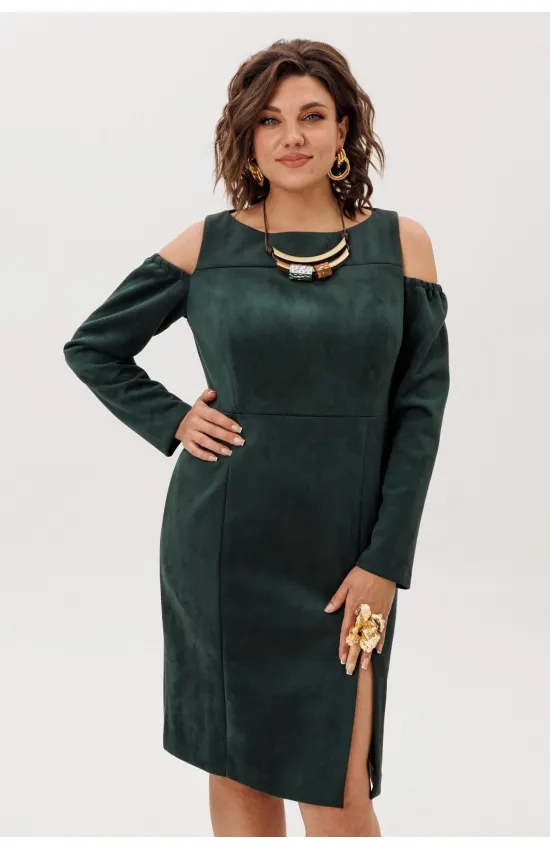 Платье Anelli 1757 мягенький мох