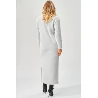 Платье Laikony 573 серый диагональ