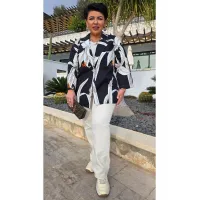 Брюки Vittoria Queen 27943бр сливочный