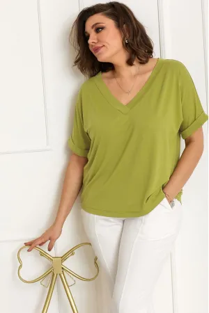 Блузка Begimoda 4083 травяной