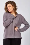 Кофта Begimoda 4154 Фиолетовый пепел