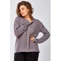 Кофта Begimoda 4154 Фиолетовый пепел