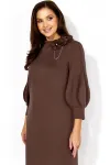 Платье Таиер 1313 шоколад Платье Таиер 1313 шоколад