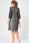Платье Eva Grant 7310D графит Платье Eva Grant 7310D графит