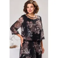 Платье Romanovich 1-2544 коричневый Платье Romanovich 1-2544 коричневый