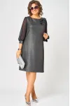 Платье Eva Grant 7310D графит Платье Eva Grant 7310D графит