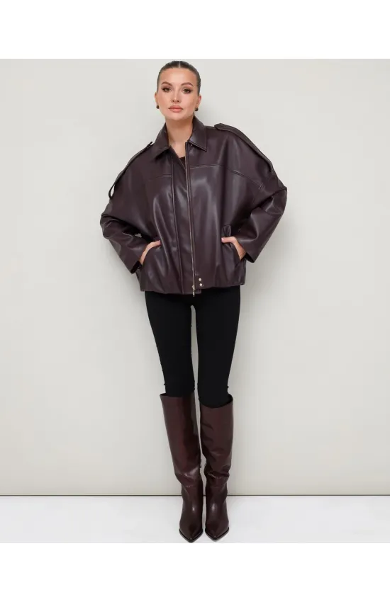 Куртка Pur Pur 11-417/1 Темно-бордовый