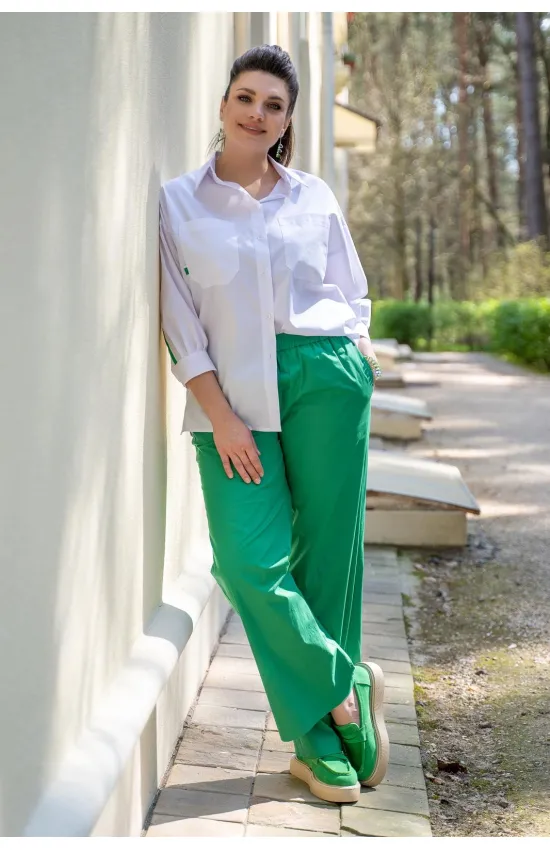 Брюки Andina 228 зеленый