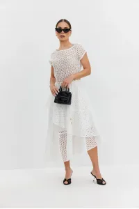 Платье Vesnaletto 4410-2 белый