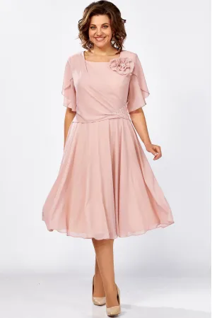 Платье Mira Fashion 5605 розовый Платье Mira Fashion 5605 розовый