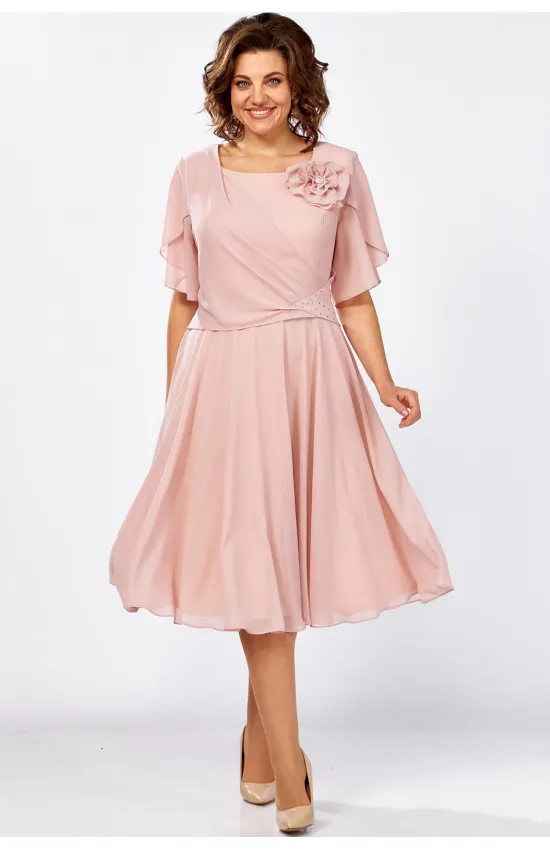 Платье Mira Fashion 5605 розовый