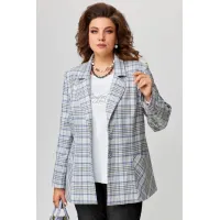 Пиджак Fita 20392 Каталена серо-голубой