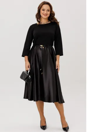 Платье Мублиз 295 черный Платье Мублиз 295 черный
