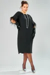 Платье Sova 11308 черный Платье Sova 11308 черный