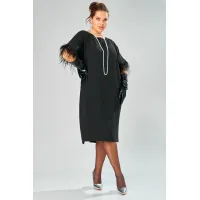 Платье Sova 11308 черный