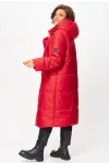 Пальто Andina City 7013 красный Пальто Andina City 7013 красный