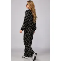 Брюки Verita 2280.2 черный с молоком