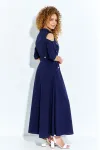 Платье Euromoda 410 черничный