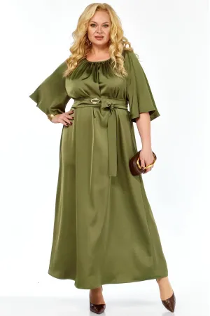 Платье Rishelie 975 олива