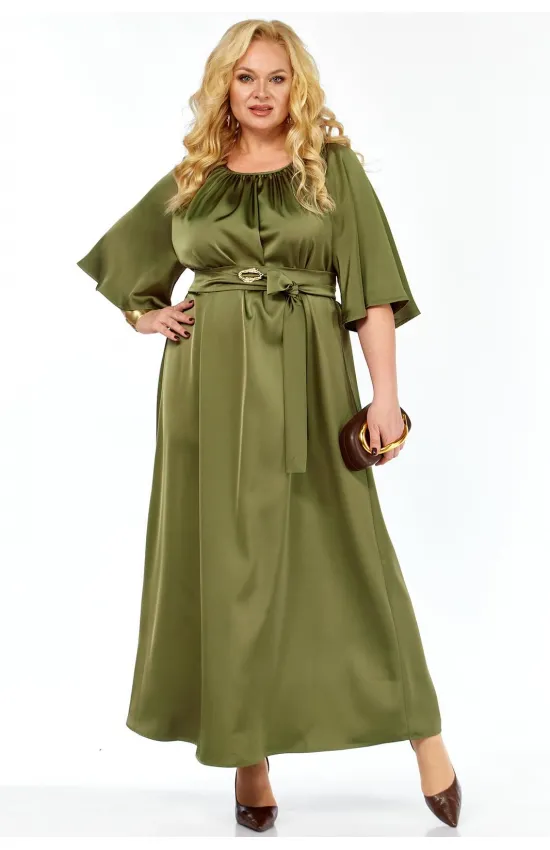 Платье Rishelie 975 олива