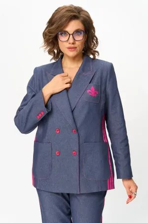 Пиджак Andina City 4018 синий