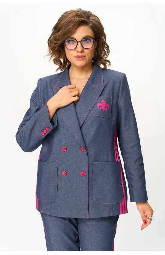 Пиджак Andina City 4018 синий Пиджак Andina City 4018 синий
