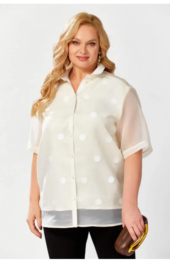 Рубашки Avenue 0352 молоко