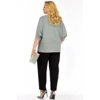 Блузка Элль-Стиль 2436а серый