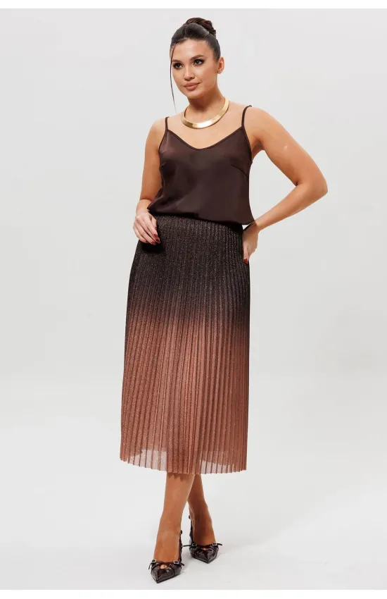 Юбка Mislana 1276 капучино