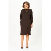 Платье Кокетка И К 1337 коричневый