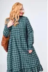 Платье Anelli 977 зелёный новый