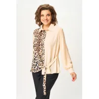 Блузка Anastasia Mak 1278 персиковый