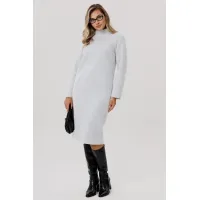 Платье Faufilure С1828 серый Платье Faufilure С1828 серый