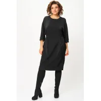 Платье Карина Делюкс М-1395 черный