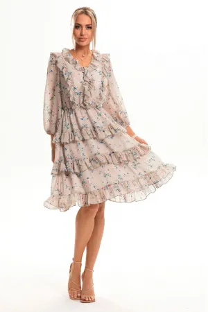 Платье Golden Valley 4914 бежевый