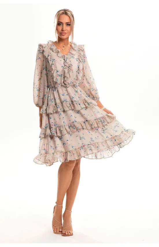 Платье Golden Valley 4914 бежевый